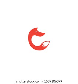 Fox logo template vector icon design