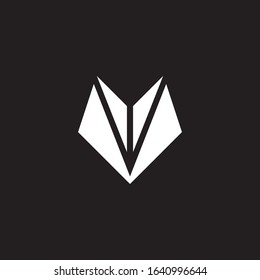 Fox Logo Template. Vector Illustrator.