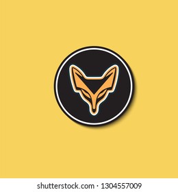 Fox Logo Template. For you team Sport logo 