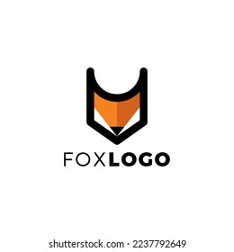 Fox Logo Unique Design. Fox Simple Design. Fox Icon
