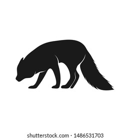 Fox Logo Vector. Animal Coyote Logo Design Template Illustration