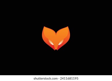 Fox logo and vector icon