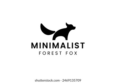 fox logo vector icon illustration