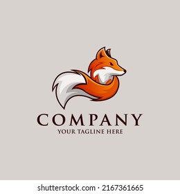 Fox logo vector illustration Vector