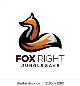 Fox Logo Vector illustration Designs icon