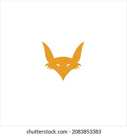 fox logo vector template icon