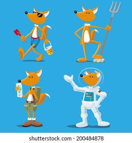 Fox mascot
