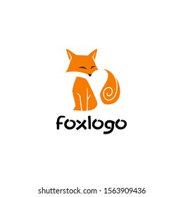 Fox mascot character illustration logo