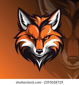 fox mascot gaming logo mascot logo design