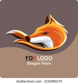 fox mascot logo design vector, Fox logo mascot sport illustration. modern icons for logos and emblem. fox head illustration.
