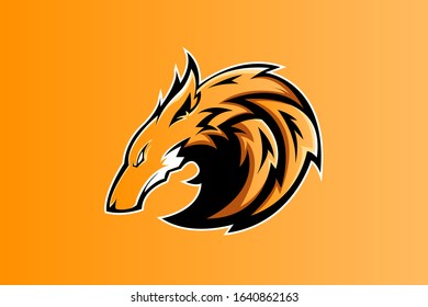 FOX MASCOT LOGO VECTOR EPS