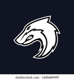 fox mascot sport design vector