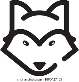 Fox modern vector logo design