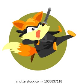 Fox ninja cartoon