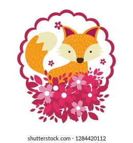 fox only face round icon round icon