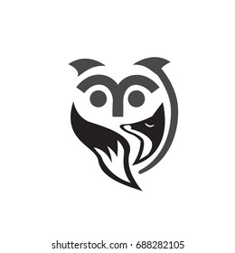 fox and owl logo