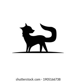 Fox Pet drawing Black and white