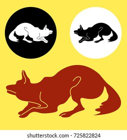 Fox silhouette