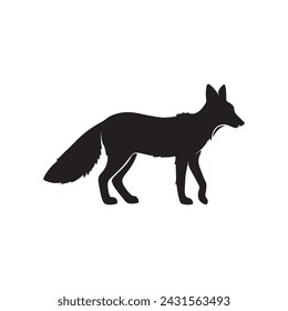 fox silhouette free eps with fully editable