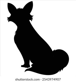 Fox Silhouette Vector Illustration for Wildlife and Nature Designs