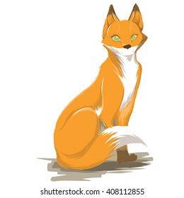 fox sketch