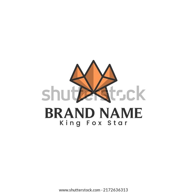Fox star\
logo is perfect for animal logos, fashion,pet shop, poultry,\
sports, teams, stores, media, entertainment\
etc