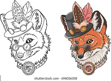 fox steam punk