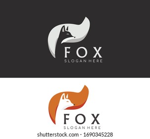 Fox symbol suitable for brand and business.