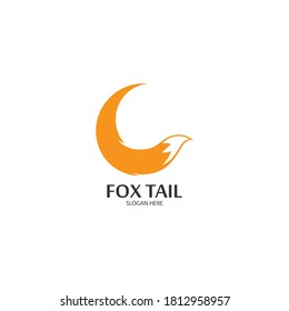 Fox tail logo template