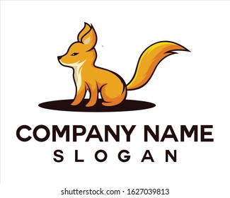 fox tail one vector logo