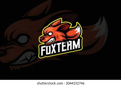Fox Team - Esport Logo Template