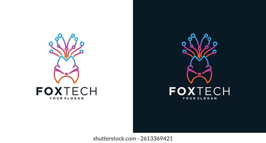 Fox tech logo inspiration for branding company