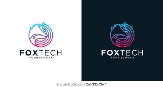 Fox tech logo inspiration for company name