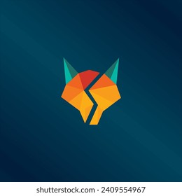 Fox Tech logo vector illustration