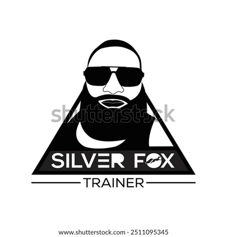 Fox Trainer Logo Design , Vector Design 