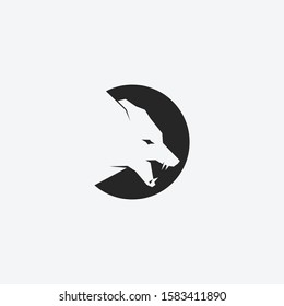 fox unique logo icon design vector concept