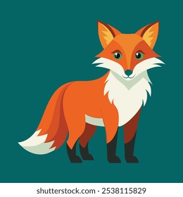 fox vector art design silhouette 