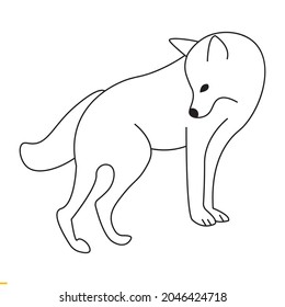 Fox Vector Art Graphics Template For Business And Company