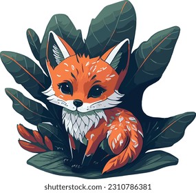 Fox Vector Design for all your decorating needs