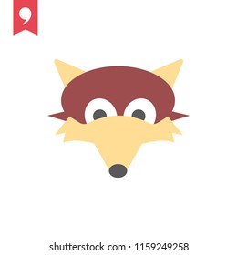 Fox vector icon