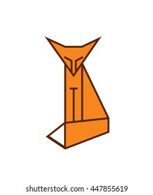 fox vector icon