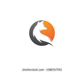 Fox vector icon illustration design