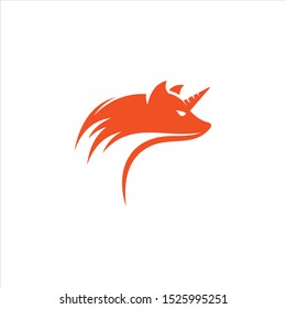 Fox vector icon illustration design

