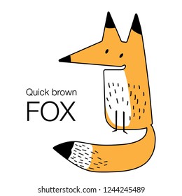 Fox vector illustration