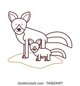 fox vector illustration