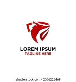 Fox vector illustration logo concept