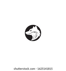 Fox vector illustration silhouette icon design