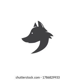 Fox vector illustration silhouette icon design