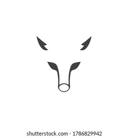 Fox vector illustration silhouette icon design