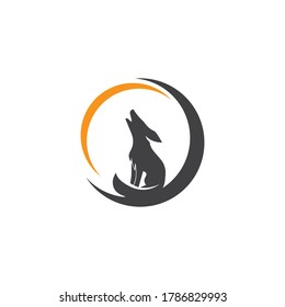 Fox vector illustration silhouette icon design